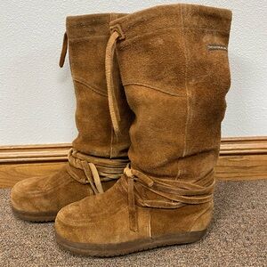 Stegers Tall Quetico Mukluk Leather Winter Boots